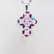 Small Cross - Tullia-Silver Chain - 2